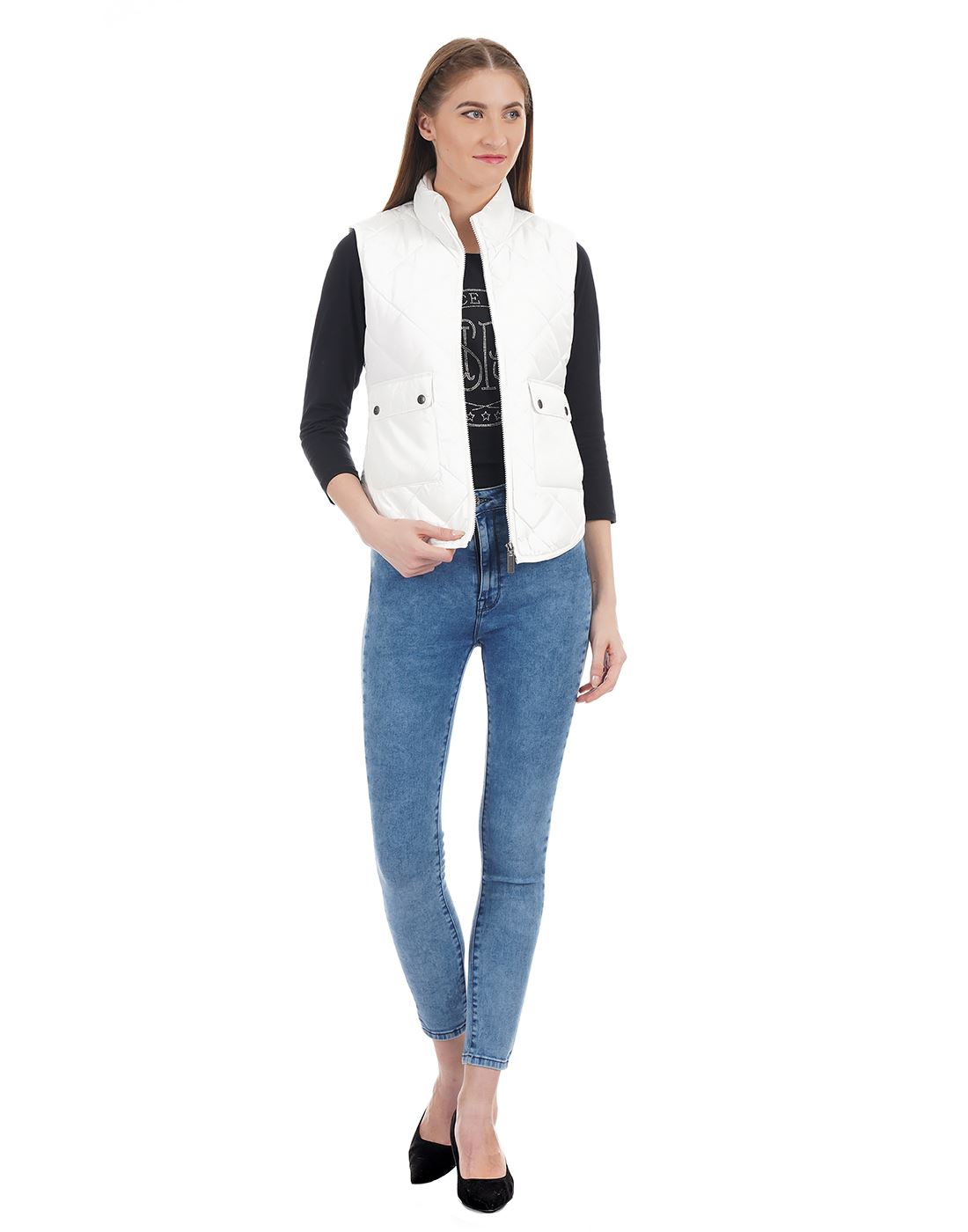U.S. Polo Assn. Women Casual Wear Solid Jacket